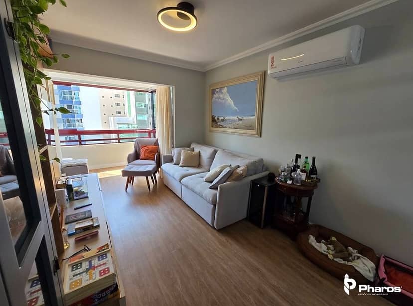 Apartamento Mobiliado com 3 Quartos em Rua Reta ao mar no Centro de Balneário Camboriú | Edifício Caiobá - Foto 6