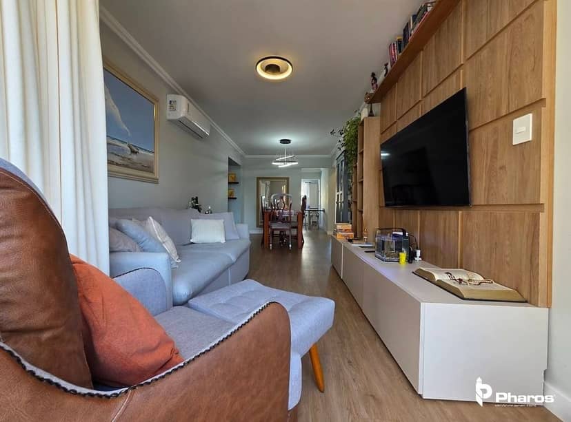 Apartamento Mobiliado com 3 Quartos em Rua Reta ao mar no Centro de Balneário Camboriú | Edifício Caiobá - Foto 9