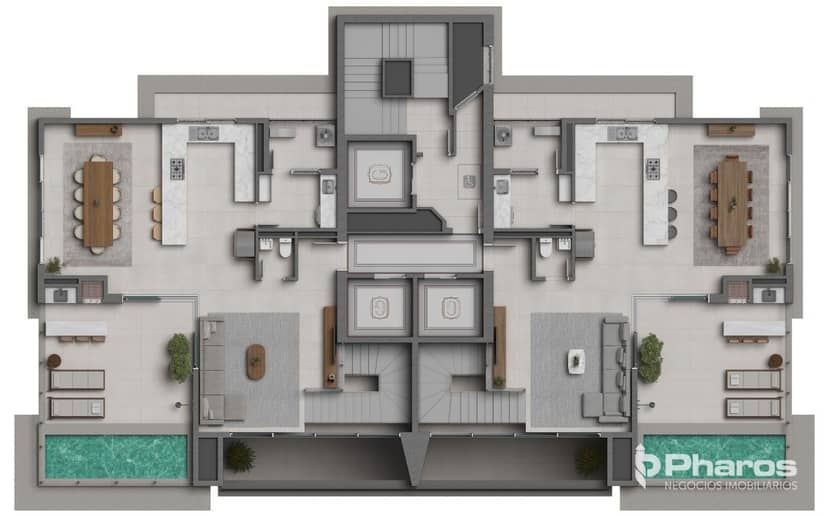 Cobertura Duplex com Terraço e Piscina Privativa | Gales Village - Foto 16