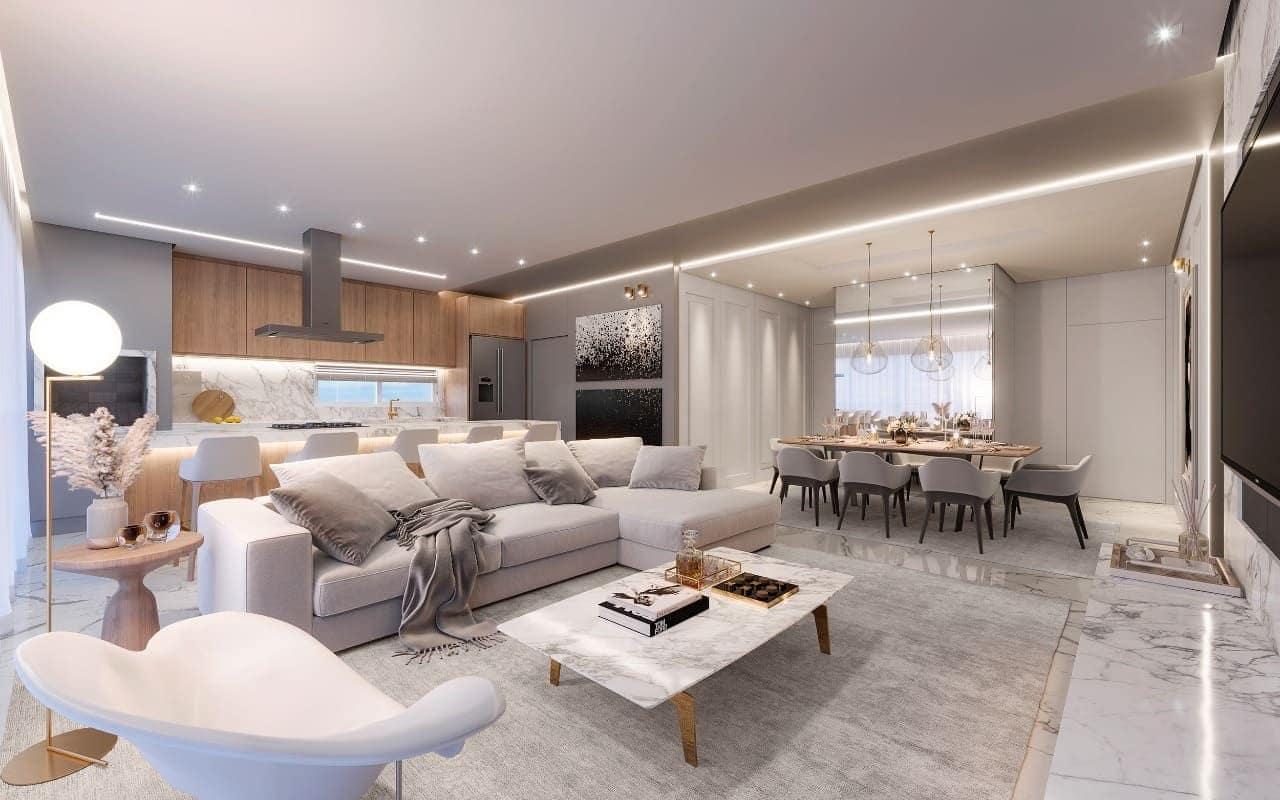 Apartamento Diferenciado com 4 suítes Próximo à Praia Central | Timeless Arkka at Alvin