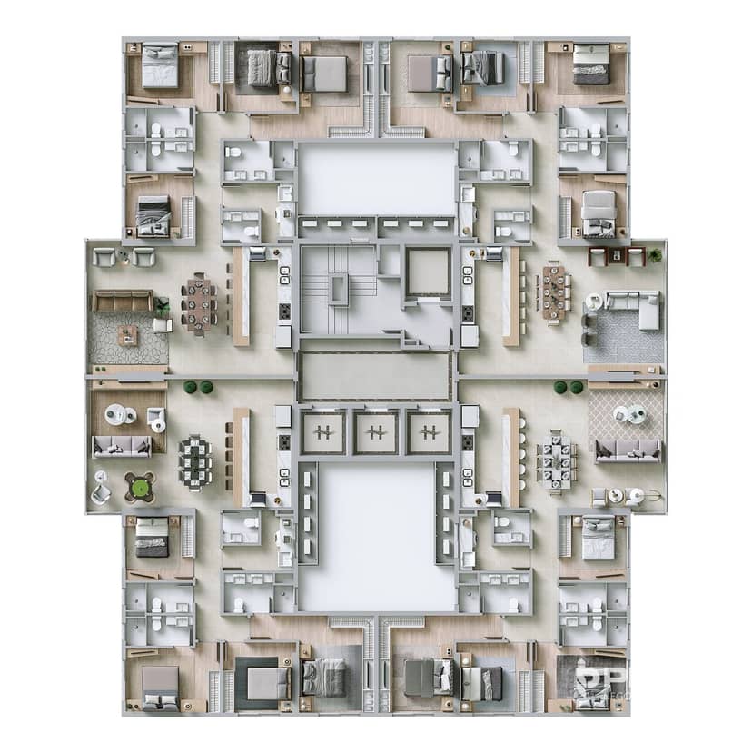 Apartamento com 4 Dormitórios no Centro de Balneário Camboriú | Horizon Residence - Foto 15