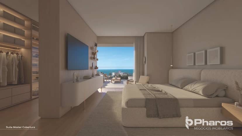 Cobertura Vista Mar com 4 Suítes e Piscina Privativa na Praia Brava em Itajaí | Aura Living Home - Foto 2