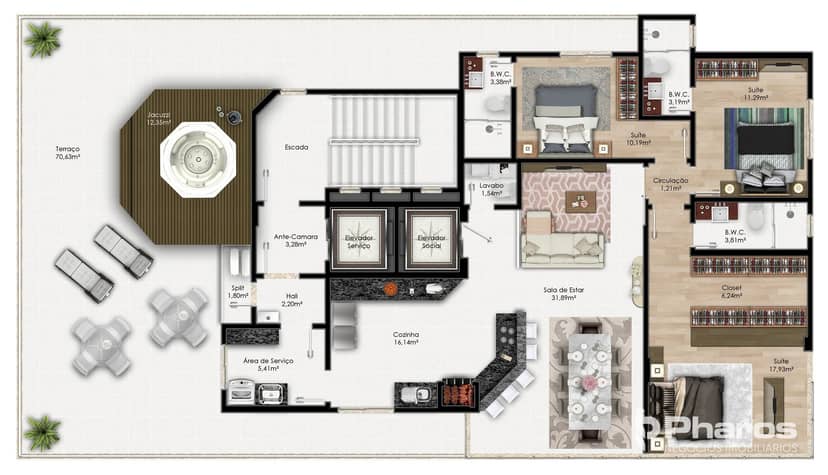 Apartamento Diferenciado com 3 Suítes e Jacuzzi Privativa | Unique Tower - Foto 17