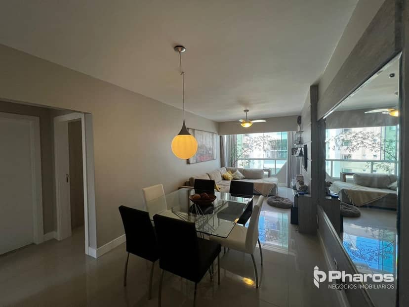Apartamento Mobiliado com 1 Suíte + 2 Dormitórios na Barra Sul | Ed. Madrid - Foto 1