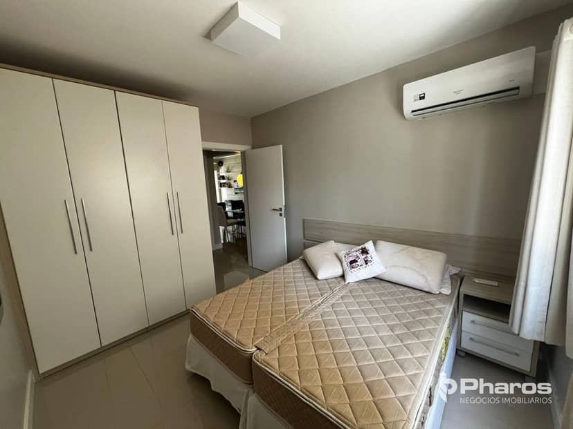 Apartamento Mobiliado com 1 Suíte + 2 Dormitórios na Barra Sul | Ed. Madrid - Foto 7