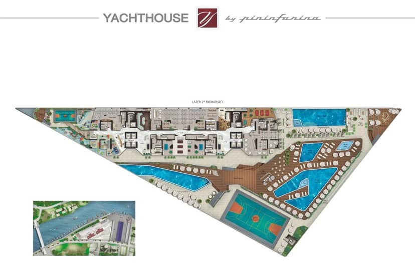 Apartamento Duplex Vista Mar com 7 Suítes e 421m² Privativos na Barra Sul | Yachthouse by Pininfarina - Foto 9