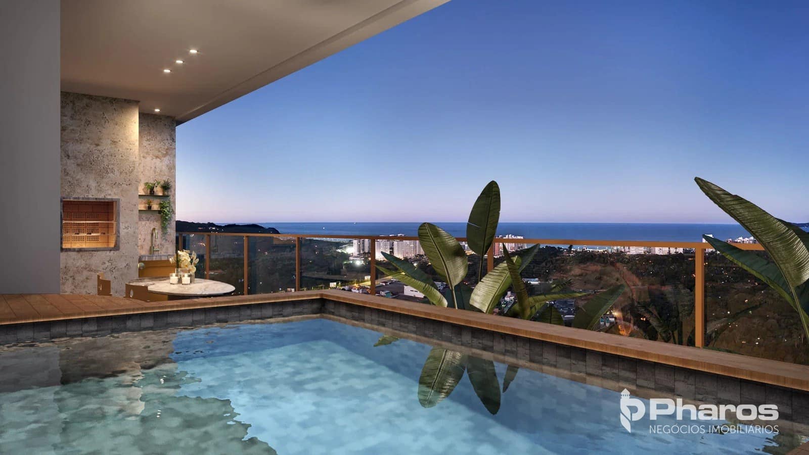 Cobertura com 4 Suítes e Piscina Privativa na Praia Brava em Itajaí | Brava Ocean Home Club