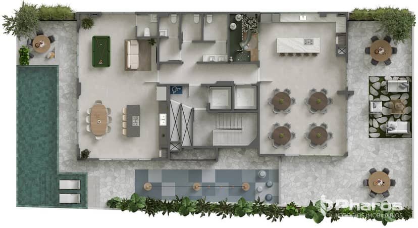 Cobertura Duplex com 3 Suítes Próximo à Praia Central | Bella Carolina Residence - Foto 9