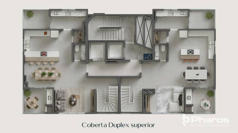 Cobertura Duplex com 3 Suítes Próximo à Praia Central | Bella Carolina Residence - Foto 12