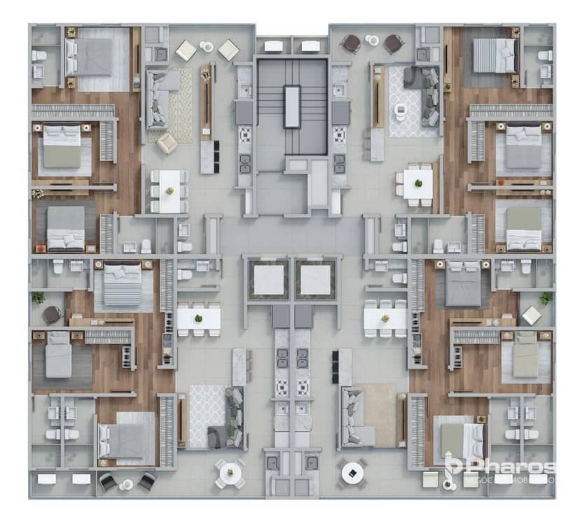 Apartamento com 4 Suítes e 2 Vagas na Praia Brava em Itajaí | JK 399 Residence - Foto 3