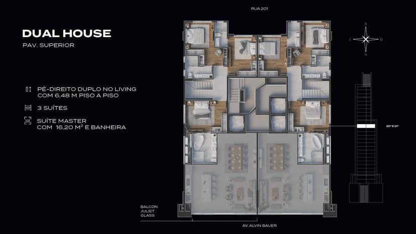 Apartamento Duplex com 5 Suítes no Centro de Balneário Camboriú | Timeless Arkka at Alvin - Foto 24