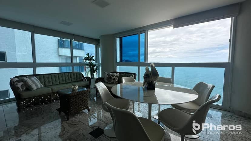 Amplo Apartamento Frente Mar com 5 Suítes na Barra Sul | Costão da Barra - Foto 1