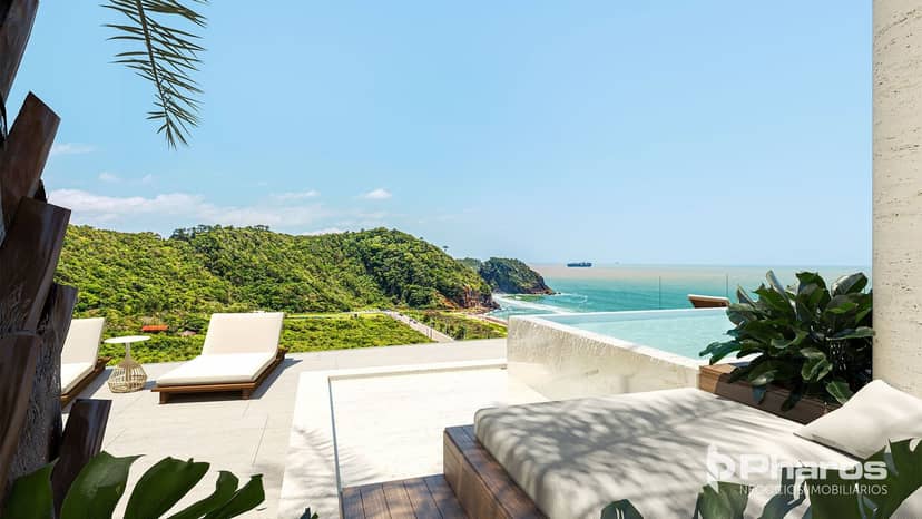 Mega Cobertura Duplex Frente Mar com 591m² Privativo na Praia Brava Norte | Scenarium Brava Norte - Foto 3