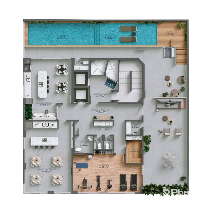 Apartamento Amplo com 3 Suítes no Centro de Balneário Camboriú | Aquabella Residence - Foto 8