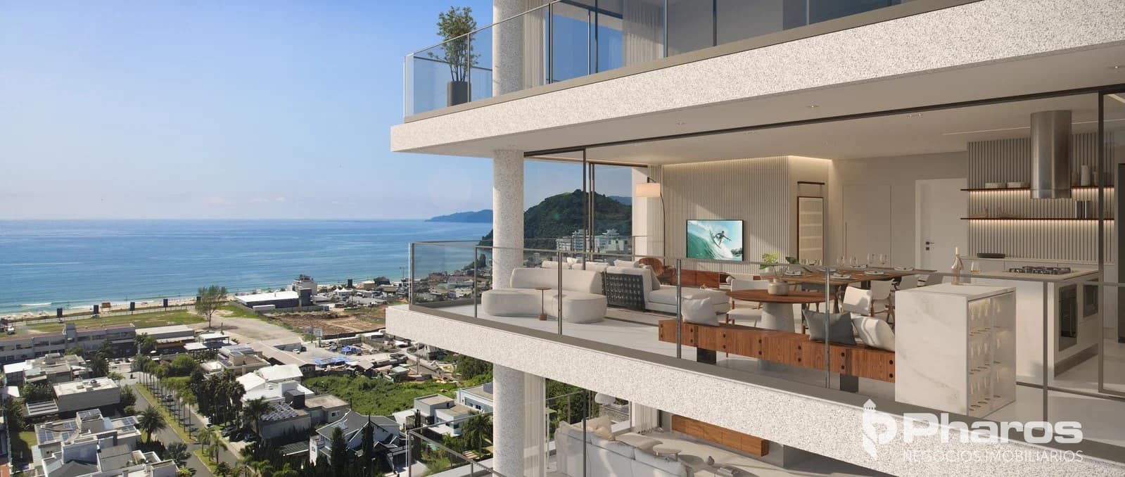 Apartamento com 3 Suítes e 2 Vagas na Praia Brava em Itajaí | Aria