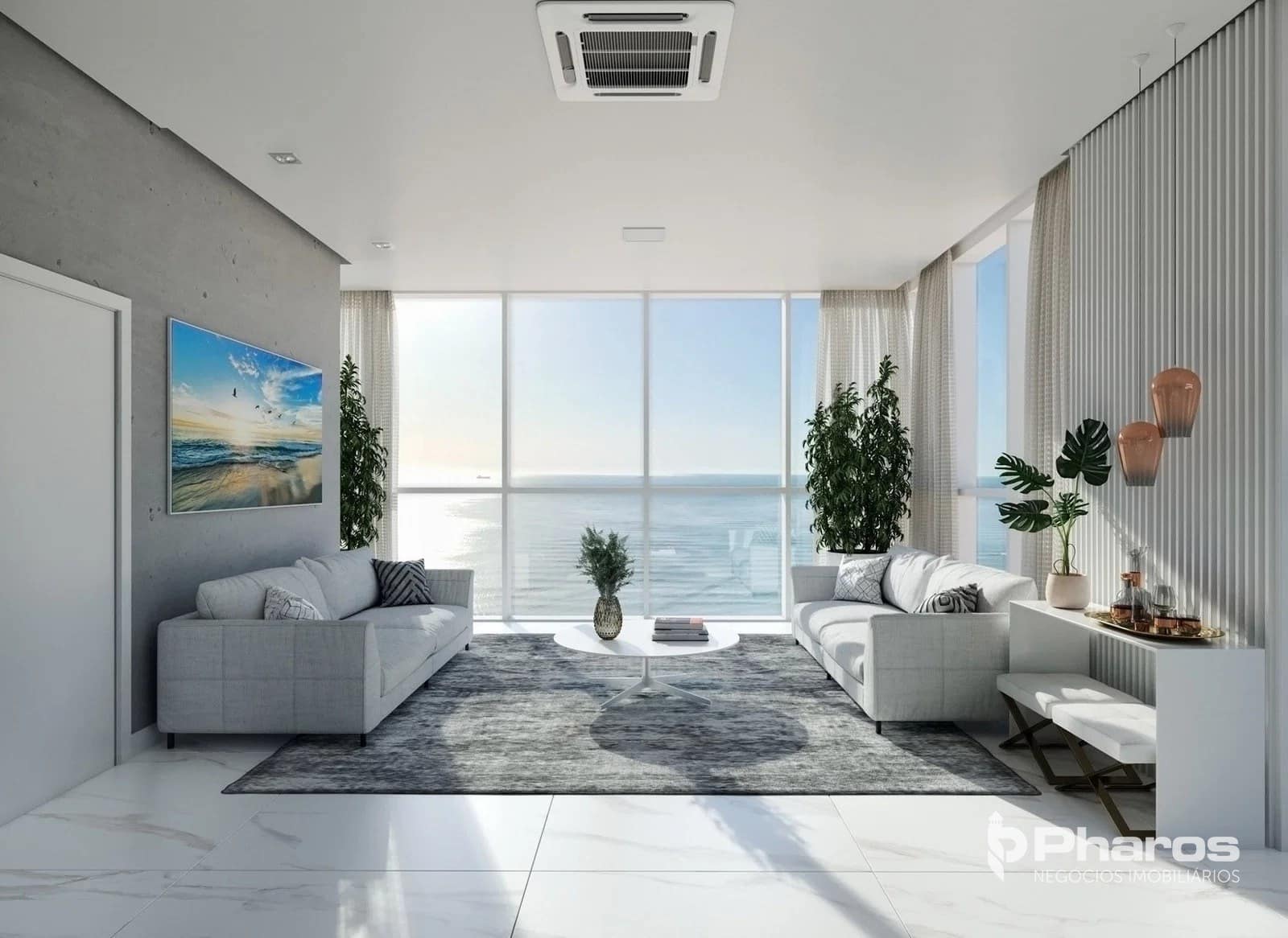 Apartamento com 4 Suítes Próximo à Praia Central | Grand Place Tower