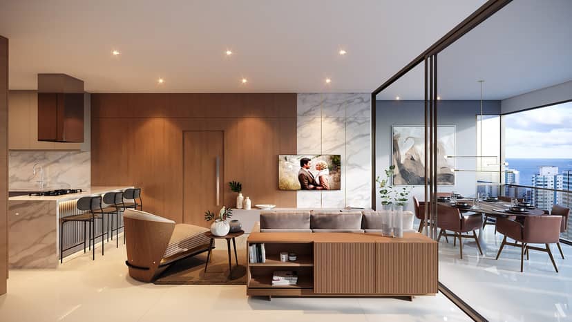 Apartamento com 4 Suítes e 3 Vagas de Garagem | Admirá Arkka Concept - Foto 4