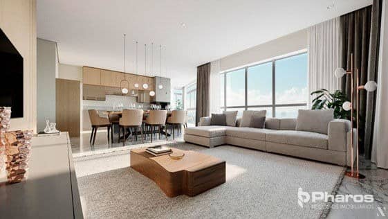 Apartamento com 4 Suítes Próximo à Praia Central | Cyano Mare Residence - Foto 1