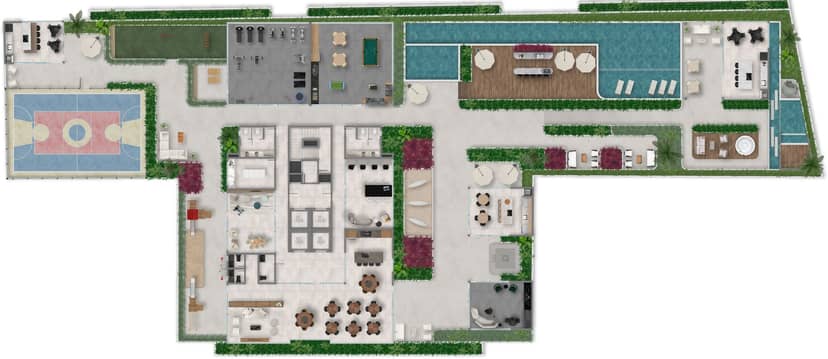 Apartamento com 3 Suítes e Varanda na Barra Norte | Palazzo Giardino Residencial - Foto 3