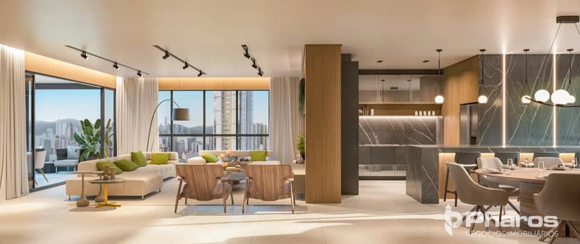 Apartamento Penthouse com 4 Suítes e 4 Vagas | Newport Beach Residence - Foto 2