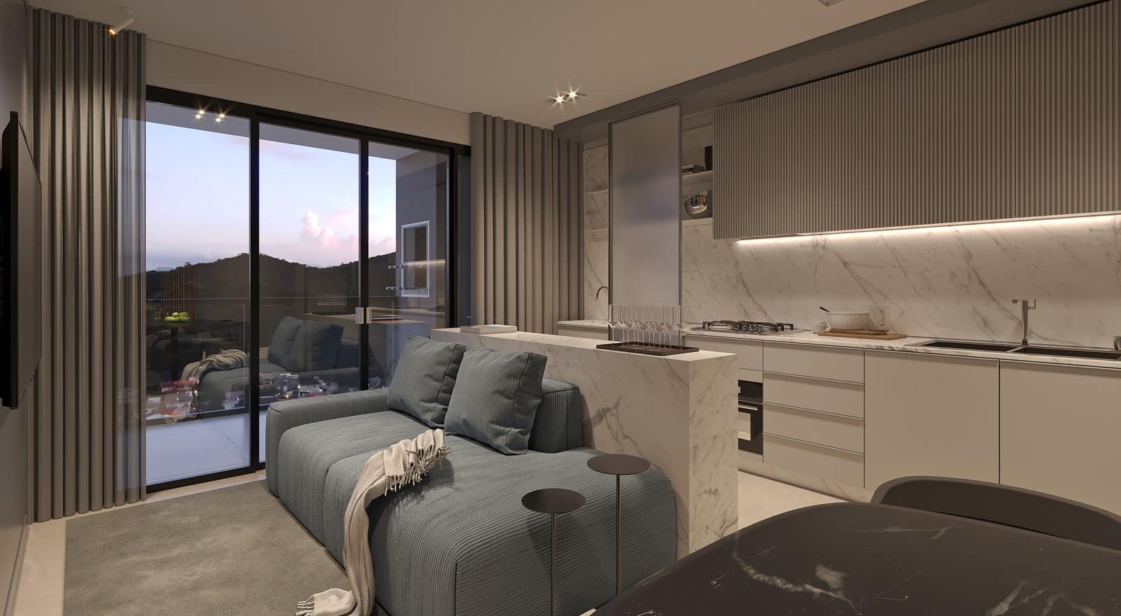 Apartamento com 2 Dormitórios na Praia Brava | Adoratt