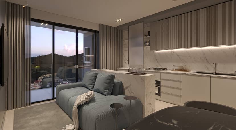 Apartamento com 2 Dormitórios na Praia Brava | Adoratt - Foto 1