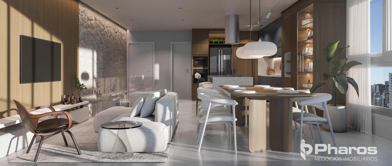 Apartamento Duplex com 3 Suítes e 2 Vagas Próximo à Praia Central | Filipinas Residence