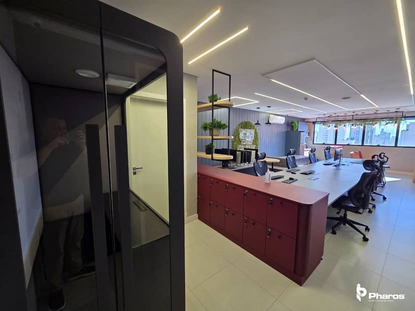 Sala Comercial Tecnológica Mobiliada e Pronta Para Uso no Sky Business - Foto 5