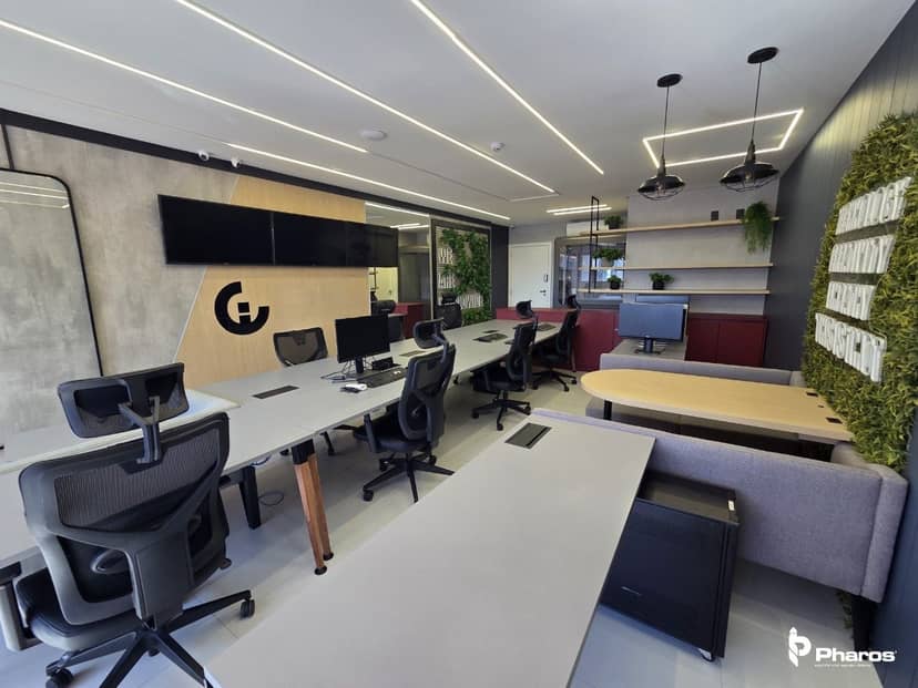 Sala Comercial Tecnológica Mobiliada e Pronta Para Uso no Sky Business - Foto 21