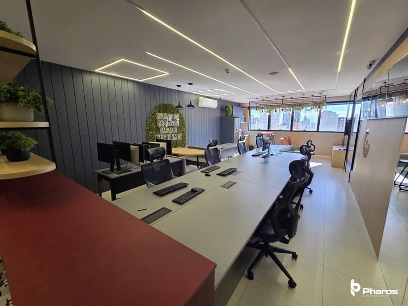 Sala Comercial Tecnológica Mobiliada e Pronta Para Uso no Sky Business - Foto 9