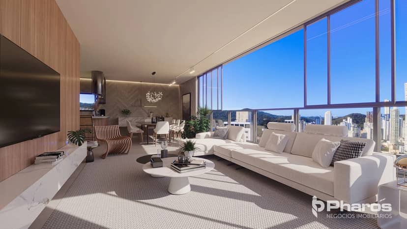 Apartamento com 3 Suítes e 2 Vagas de Garagem no Centro de Balneário Camboriú | DOM Residence - Foto 1