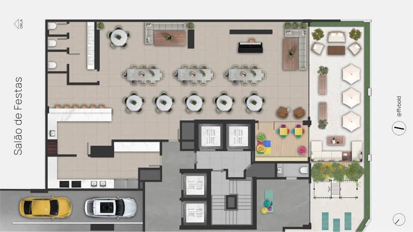 Apartamento com 2 Suítes e 2 Demi-Suítes no Centro de Balneário Camboriú | Highline Residence - Foto 7