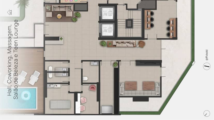 Apartamento com 2 Suítes e 2 Demi-Suítes no Centro de Balneário Camboriú | Highline Residence - Foto 11